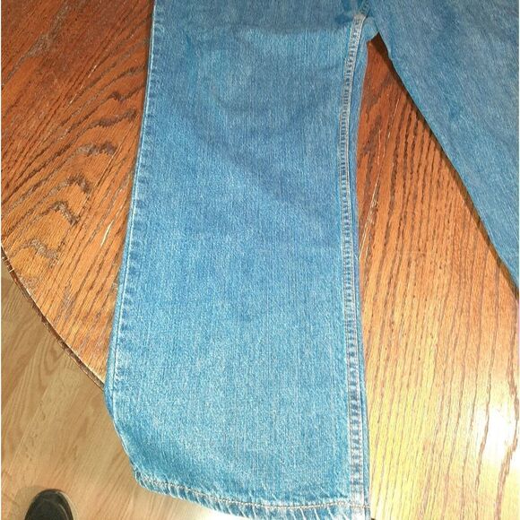 EUC Men's 40x30 Saddlebred Classic Fit Blue Jeans Denim - Picture 5 of 9